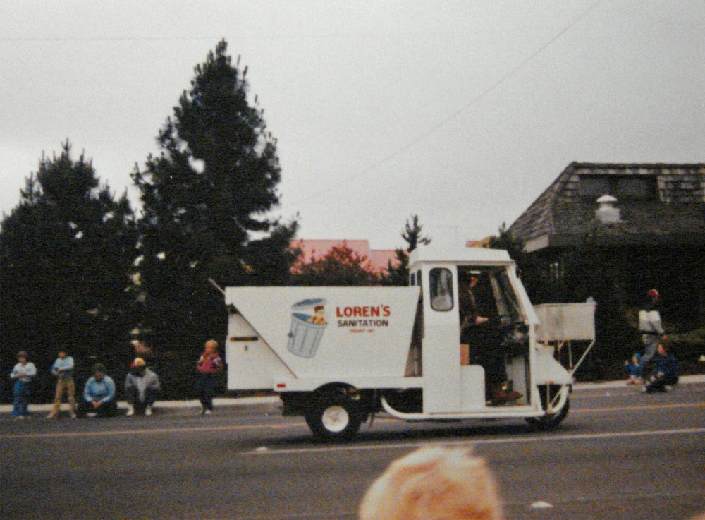 LOR history trash truck